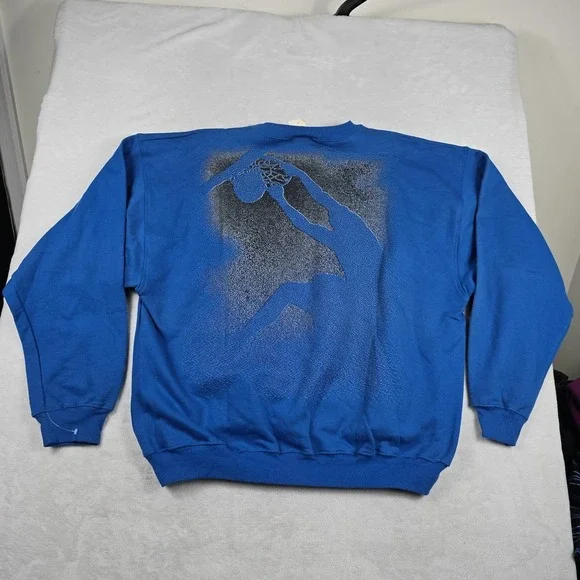 Reebok Vintage Shaq Dunk‎ #32 Men's Size Large Blue Sweatshirt New - Picture 8 of 9